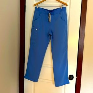 Women’s medium Kade scrub bottoms in ceil blue